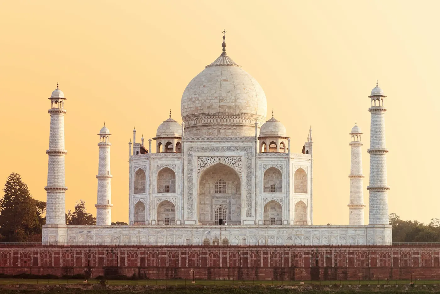 The Taj from Mehtab Bagh